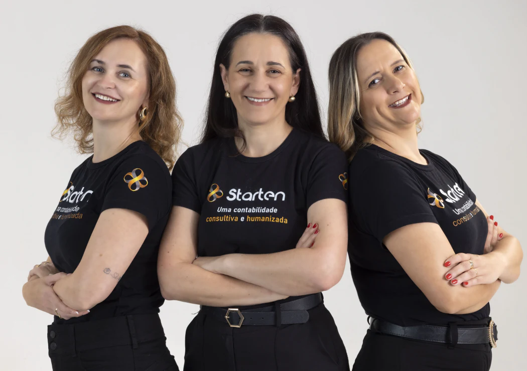 Equipe da Starten Contabilidade, escritório de contabilidade em Jaraguá do Sul